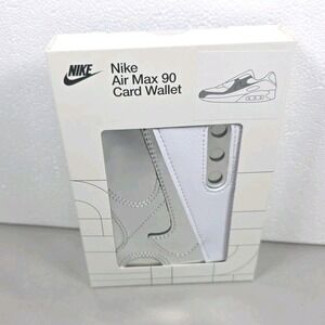 Nike Icon Air Max 90 Sneaker Card Wallet‎ White Silver